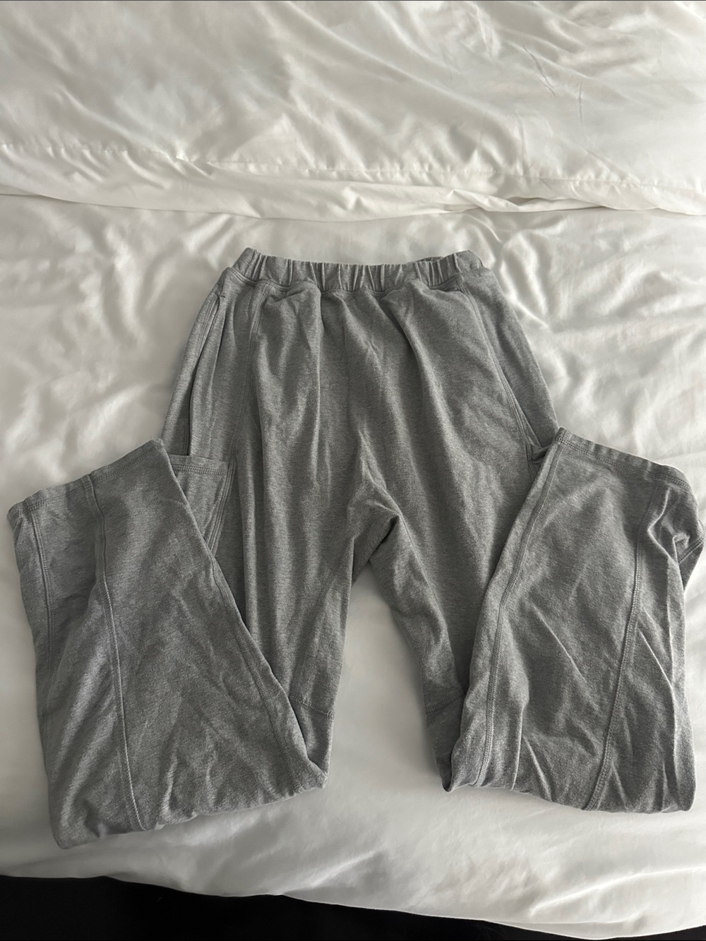 Free People Hot Shot Gray Lounge Pants - Sz small